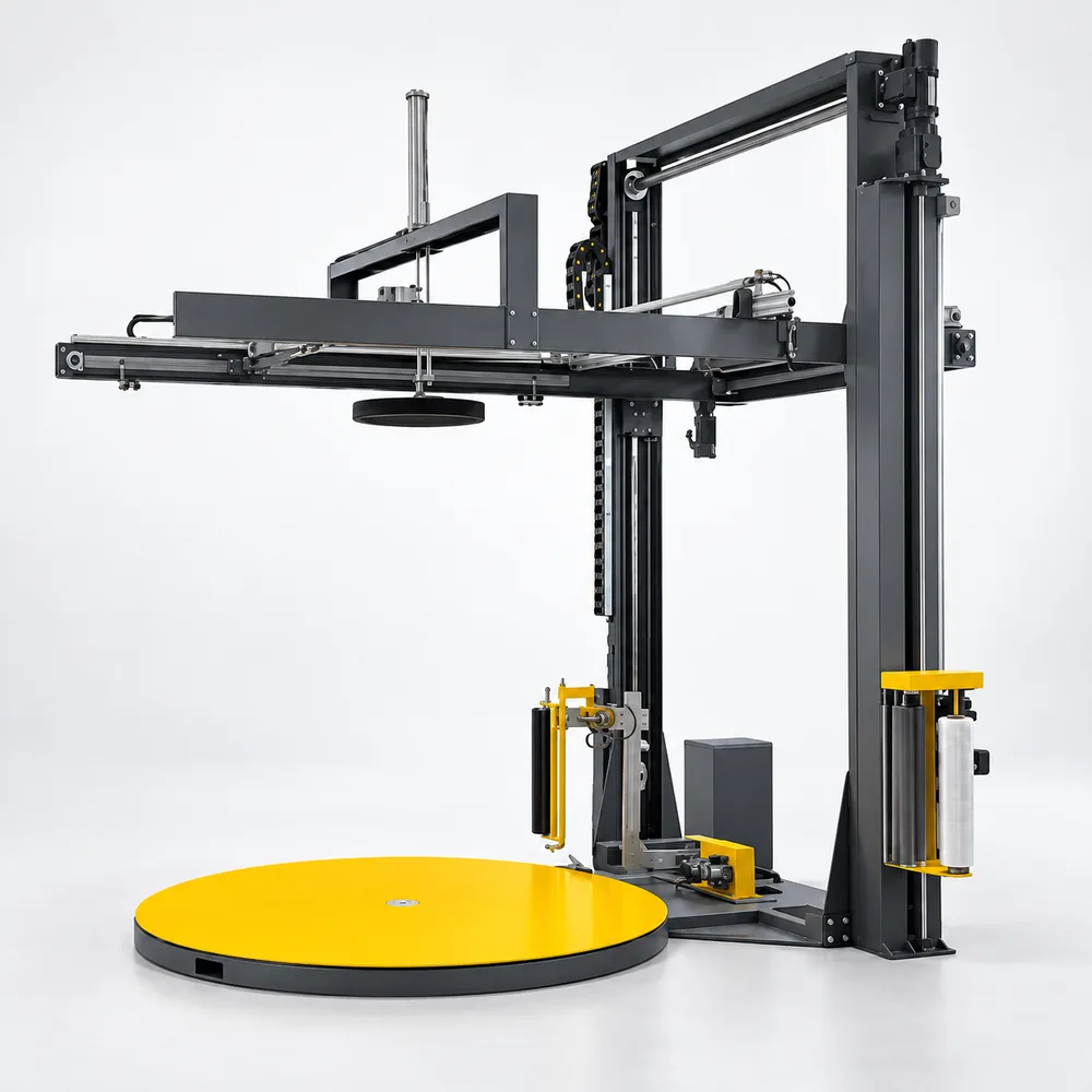 FY-PWPM04 frame-type top-sheet pallet wrapping machine